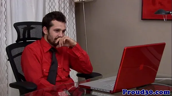 New Gay mature amateur jerking off in the office warm Clips