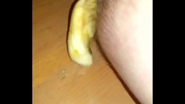 New Toy in ass Banana falls out warm Clips