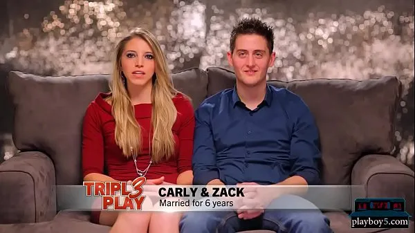 نئے Married couple looking for a threesome for the first time گرم کلپس