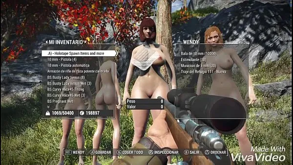 New Nude mod fallout 4 warm Clips