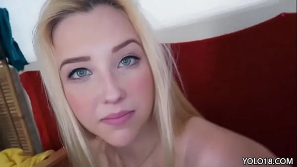 Nové Blonde teen Samantha Rone teplé klipy