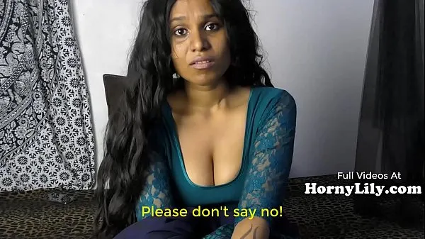 Nowe Bored Indian Housewife begs for threesome in Hindi with Eng subtitlesciepłe klipy