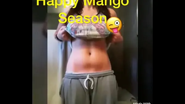 新的Mango boobs beautiful nipples温暖夹子