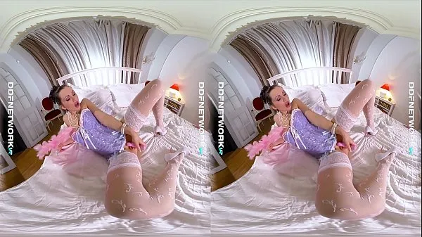 نئے DDFNetwork VR - Sasha Rose Cosplay Masturbation in VR گرم کلپس