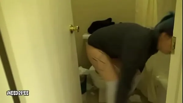 New Desperate to pee girls pissing themselves in shame warm Clips