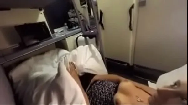 New Young Girl in train warm Clips