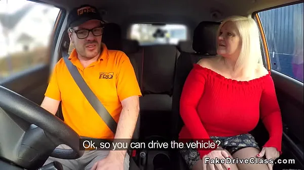 Nya Huge tits granny bangs driving instructor varma Clips