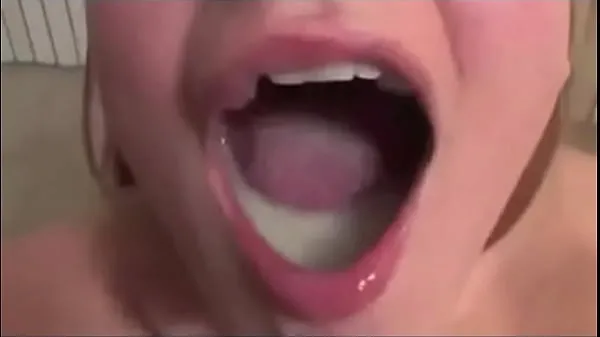 New Cum In Mouth Swallow warm Clips