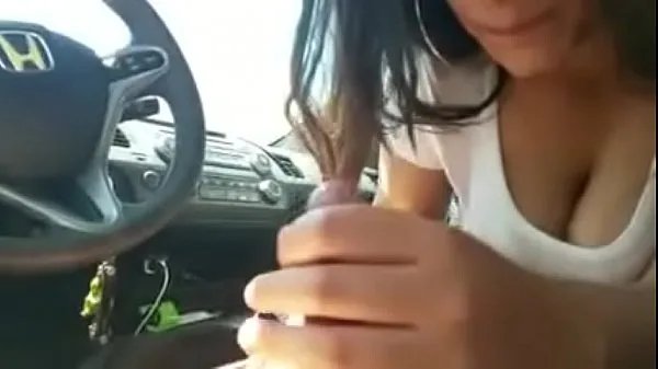 New Pretty lady suck bf dick in car warm Clips