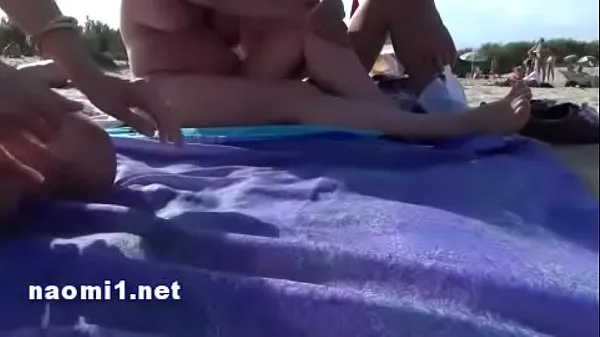 Nowe public beach cap agde by naomi slutciepłe klipy