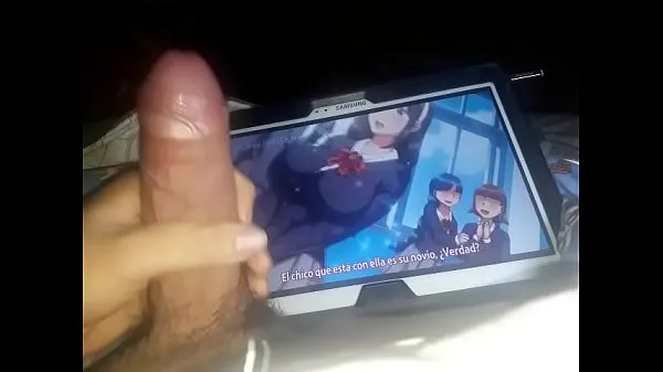 Nuovi Second video with hentai in the background clip caldi
