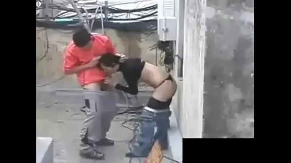 Νέα Algerian whore fucks with its owner on the roof ζεστά κλιπ