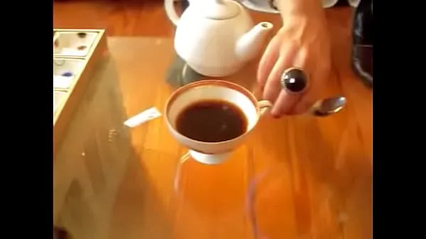 새로운 Coffee and cum 따뜻한 클립