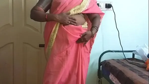 Nya horny desi aunty show hung boobs on web cam then fuck friend husband varma Clips