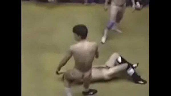 New Crazy Japanese wrestling match leads to wrestlers and referees getting naked warm Clips