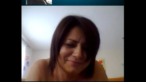 Nieuwe Italian Mature Woman on Skype 2 warme clips