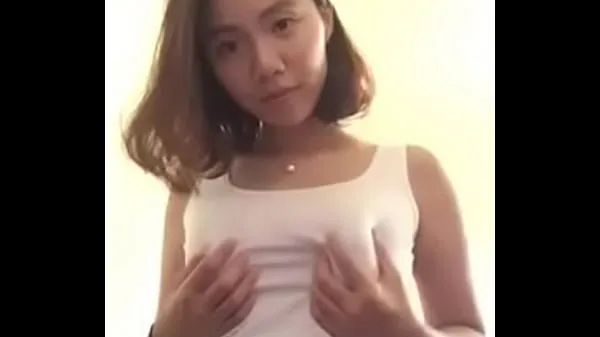 Nowe Chinese Internet celebrities self-touch 34C beauty milkciepłe klipy