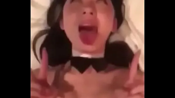 cute girl being fucked in playboy costume Klip hangat baru