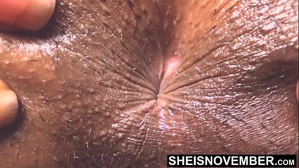 New The Above Point Of View Of My Cute Brown Ass Hole Closeup In Slow Motion While Poking Out My Shaved Pussy Lips Fetish, Horny Blonde Black Whore Sheisnovember Laying Prone On Her Dark Sofa Completely Naked Exposing Her Young Hips on Msnovember warm Clips