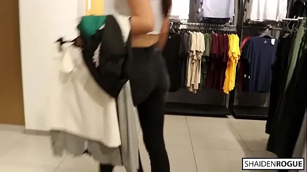 New Young German Babe Shaiden Rogue Enjoys Risky Dick Sucking in Shopping Mall warm Clips