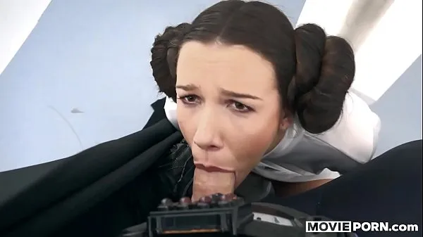 Nieuwe STAR WARS - Anal Princess Leia warme clips