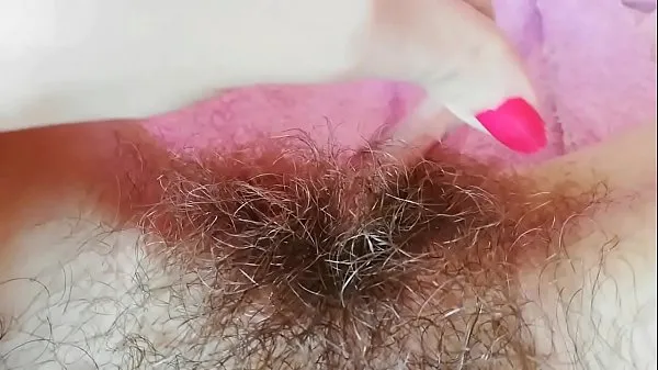 Nye 1 hour Hairy pussy fetish video compilation huge bush big clit amateur by cutieblonde varme klip