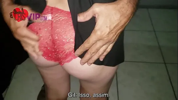 Slutwife with two guys humiliating her cuckold husband, he jacked off for the guys - Cristina Almeida - SEXSHOP - Part 1/2 Klip hangat baru