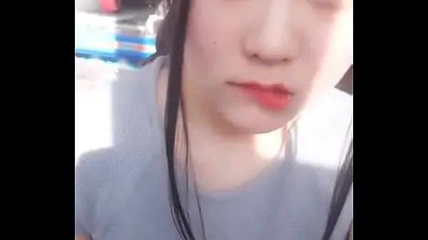 Nové Chinese cute girl teplé klipy