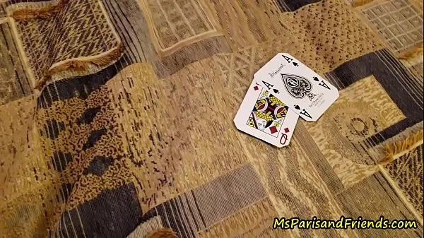 She Loses to WIN the Stripping Card Game مقاطع دافئة جديدة