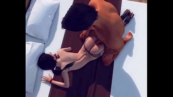 New 3D Project with a deep throat and a rider on a dick (Animation 2020 Klip hangat baru