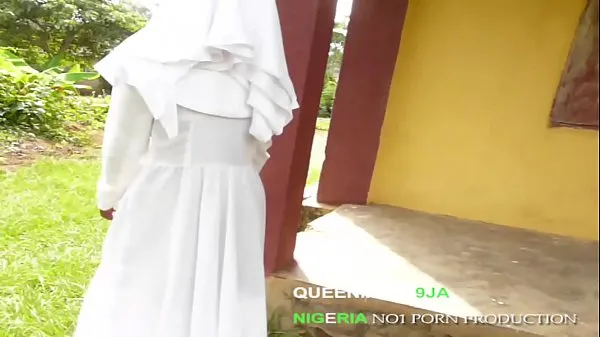 New QUEENMARY9JA- Amateur Rev Sister got fucked by a gangster while trying to preach warm Clips