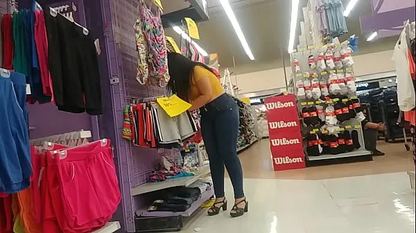 New chubby booty shopping warm Clips