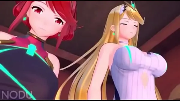 Nové This is how they got into smash Pyra and Mythra teplé klipy