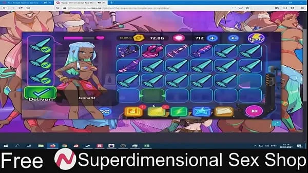 New Superdimensional Sex Shop warm Clips