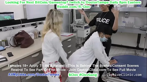 CLOV Campus PD Episode 43: Blonde Party Girl Arrested & Strip Searched By Campus Police com Stacy Shepard, Raven Rogue, Doctor Tampa Klip hangat baru
