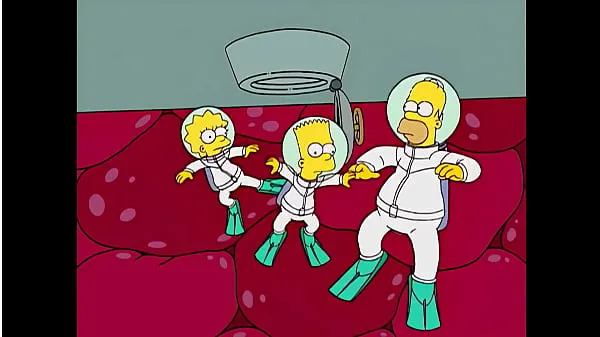 Nouveaux Homer et Marge ayant des relations sexuelles sous-marines (réalisé par Sfan) (nouvelle introduction clips chaleureux