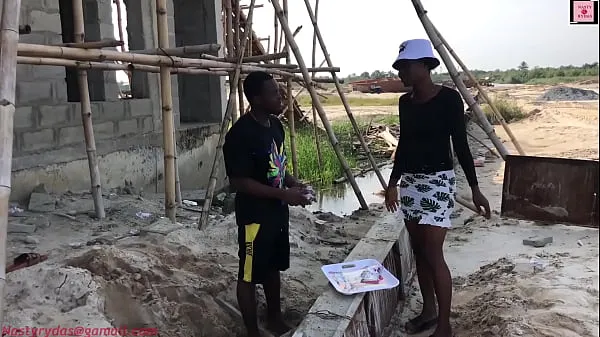 New I HAD SEX WITH A SACHET WATER HAWKER IN A CONSTRUCTION BUILDING IN LAGOS warm Clips