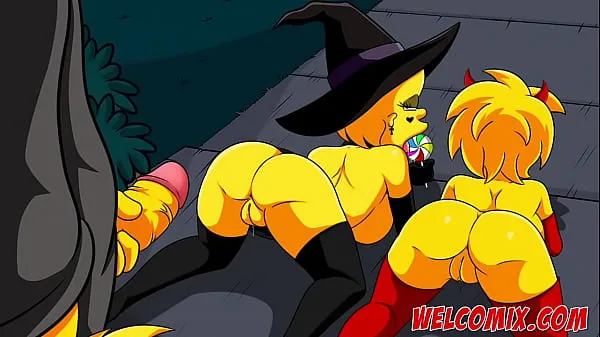 New Halloween orgy with Liza and Magie warm Clips