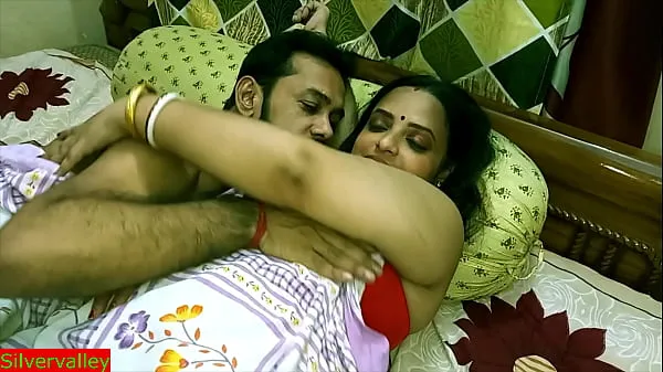 New Newly married desi horny bhabhi secret sex with handsome lover!! with clear audio warm Clips