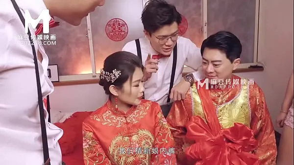 새로운 ModelMedia Asia-Lewd Wedding Scene-Liang Yun Fei-MD-0232-Best Original Asia Porn Video 따뜻한 클립