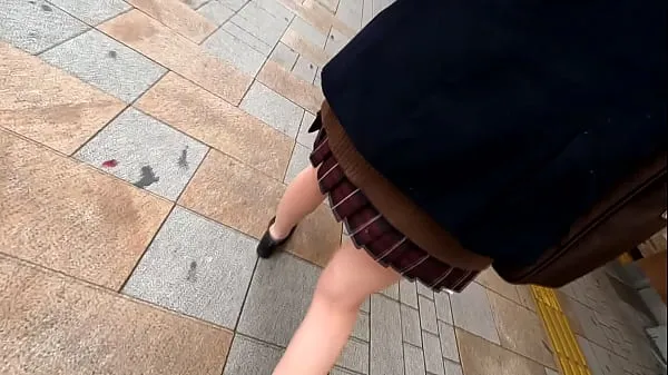 Nye Black Hair Innocent School C-chan @ Shinjuku [Women ● Raw / Uniform / Blazer / Miniskirt / Beautiful Legs / Creampie] Voyeurism Slut ● ● Fuck varme klipp