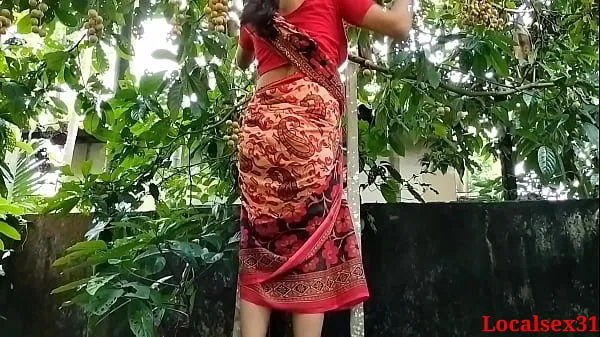 Nuevos sexo local de la esposa del pueblo en el bosque al aire libre (video oficial de localsex31 clips cálidos