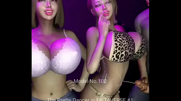 New title trailer *** CPD-M 3P • Cum with - The Pretty Dancers in METAVERSE (Video set 3) • Portrait warm Clips