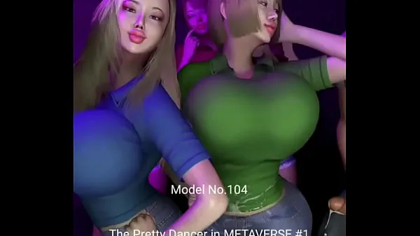 Nieuwe title trailer *** CPD-M P • Cum with - The Pretty Dancers in METAVERSE (Video set) • Portrait warme clips