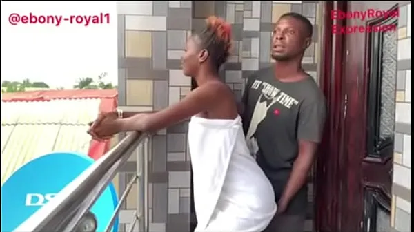 New Lagos big boy fuck her step sister at the balcony full video on Red warm Clips