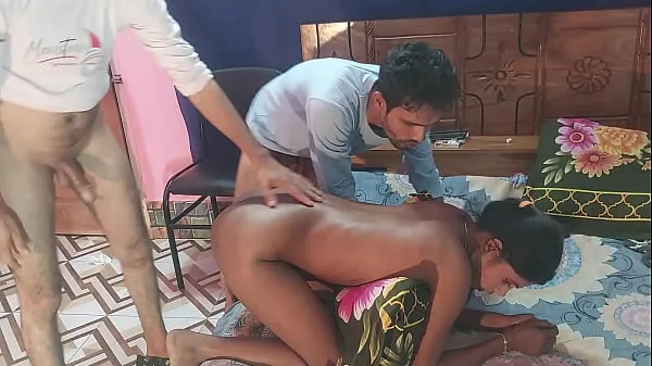 New First time sex desi girlfriend Threesome Bengali Fucks Two Guys and one girl , Hanif pk and Sumona and Manik warm Clips
