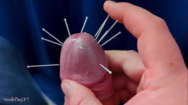 Nowe Ruined Orgasm with Cock Skewering - Extreme CBT, Acupuncture Through Glans, Edging & Cock Teaseciepłe klipy
