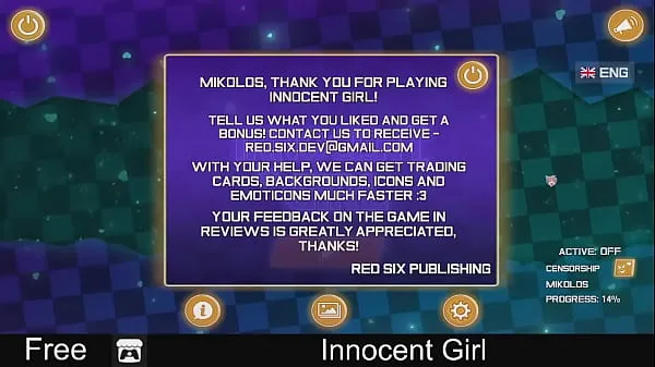 New Innocent Girl p2(Paid steam game) Sexual Content,Nudity,Casual,Puzzle,2D warm Clips