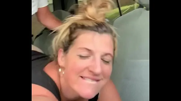 New Amateur milf pawg fucks stranger in walmart parking lot in public with big ass and tan lines homemade couple warm Clips
