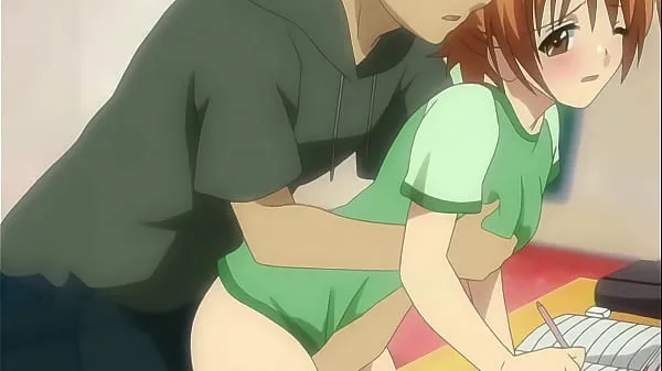 Novi Older Stepbrother Touching her StepSister While she Studies - Uncensored Hentai topli posnetki